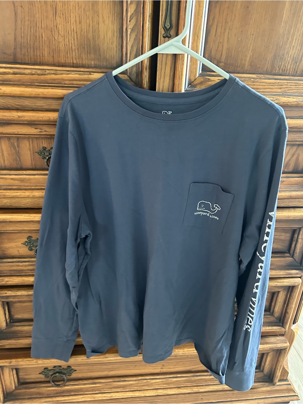 Vineyard Vines Men's Long-Sleeve Pocket Tee - Dark Blue